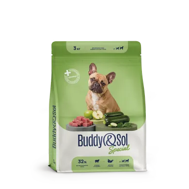 Buddy&Sol Special Полнорационный сухой корм суперпремиум-класса с ягнёнком и ин…