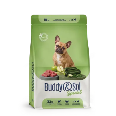 Buddy&Sol Special Полнорационный сухой корм суперпремиум-класса с ягнёнком и ин…